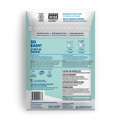 TruEarth Fabric Softener Fragrance-Free Back of Package || 32 Strips