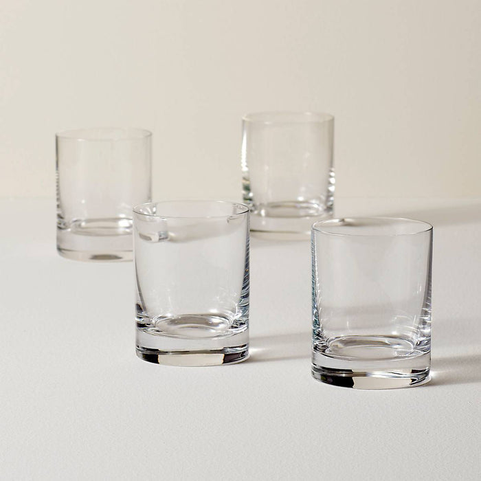 Tuscany Classics 4pc Cylinder Double Old Fashioned