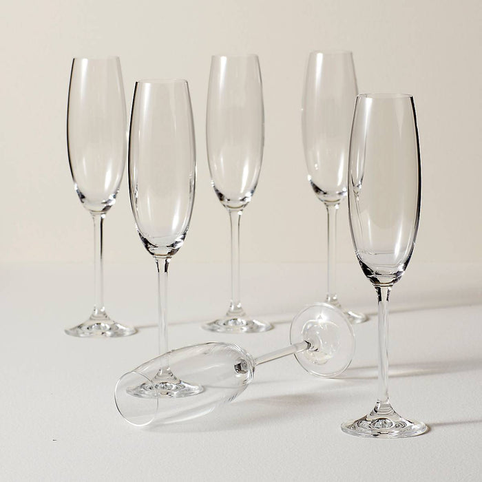 Tuscany Classics® 6pc Champagne Flutes Set