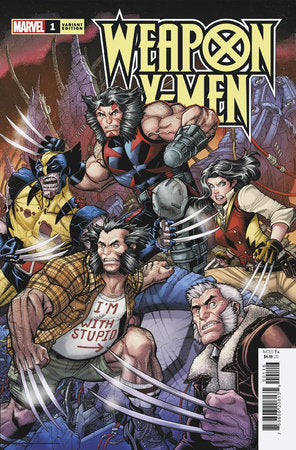 WEAPON X-MEN #1 NICK BRADSHAW VARIANT[1:25] *(DH J1)* *(DH J4)*
