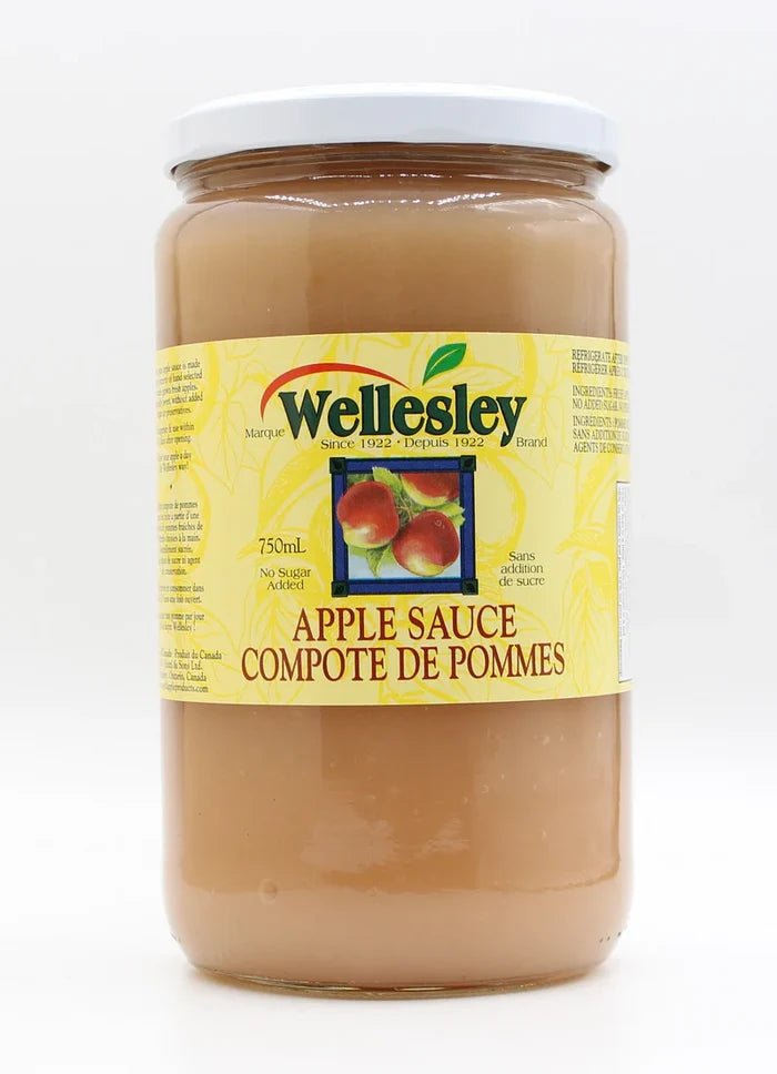 Wellesley Apple Sauce, 750mL