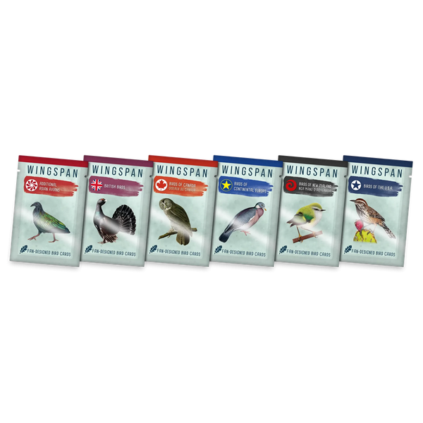 WINGSPAN FAN - DESIGNED BIRD PROMO SET 1