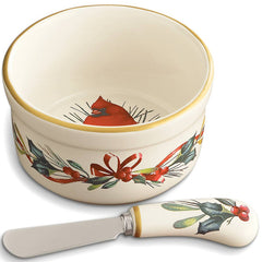 Winter Greetings™ Dip Bowl and Spreader
