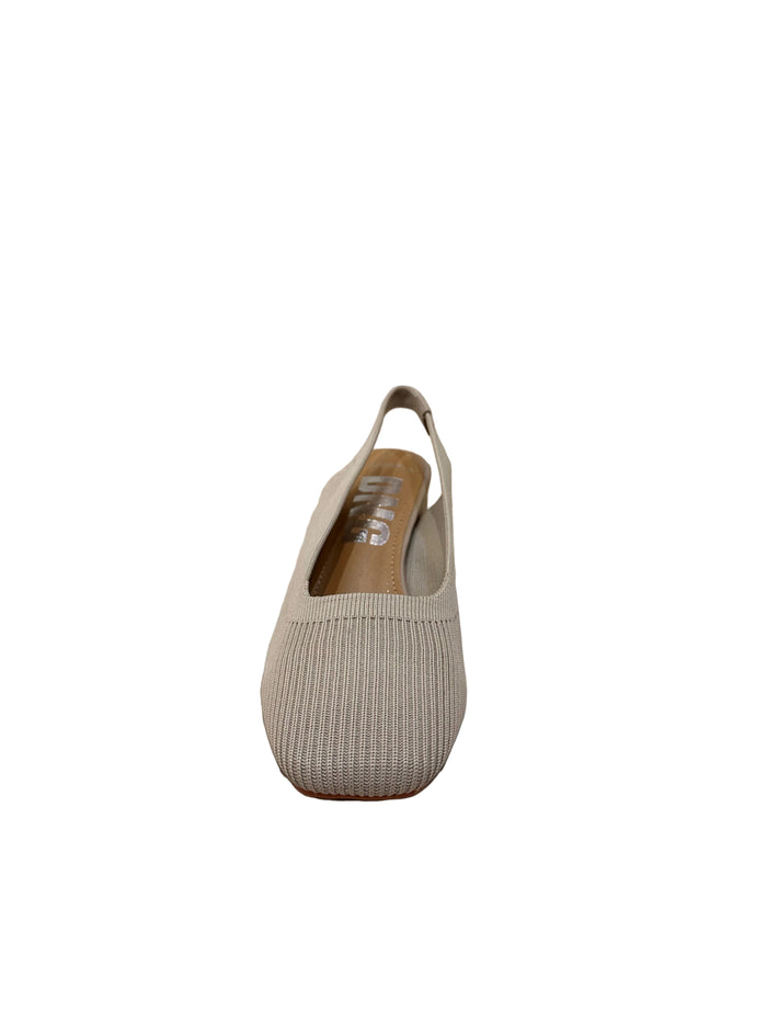 ZAPATO DESTALONADO BEIGE TACÓN 4