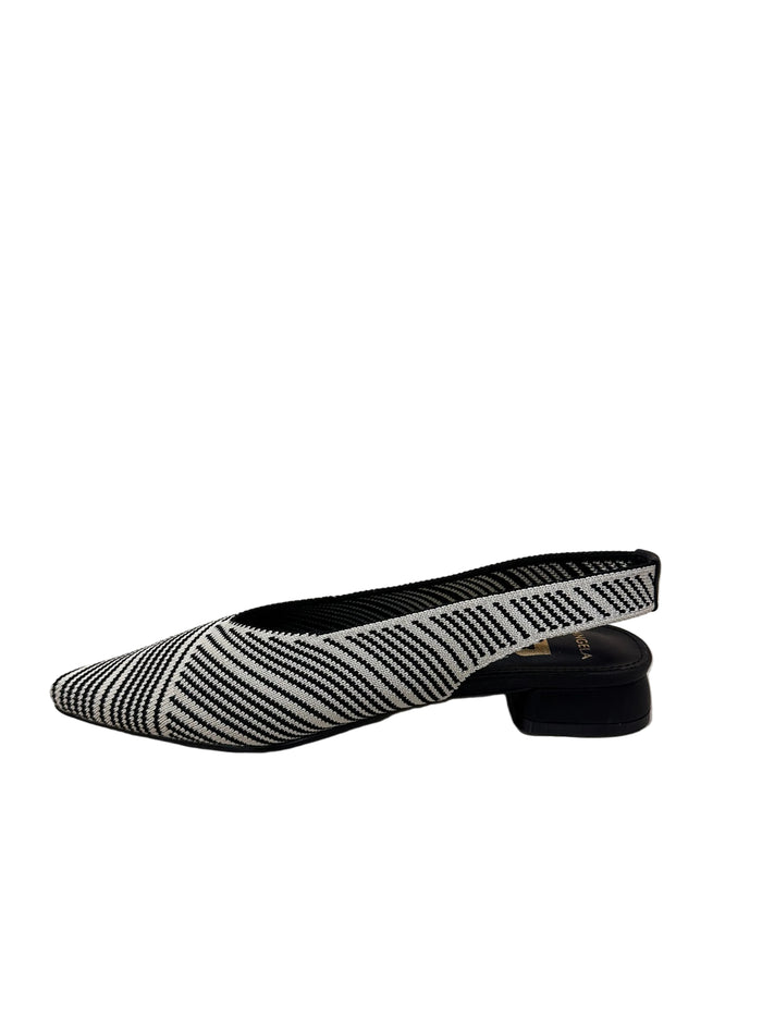 ZAPATO DESTALONADO BLANCO COMBINADO