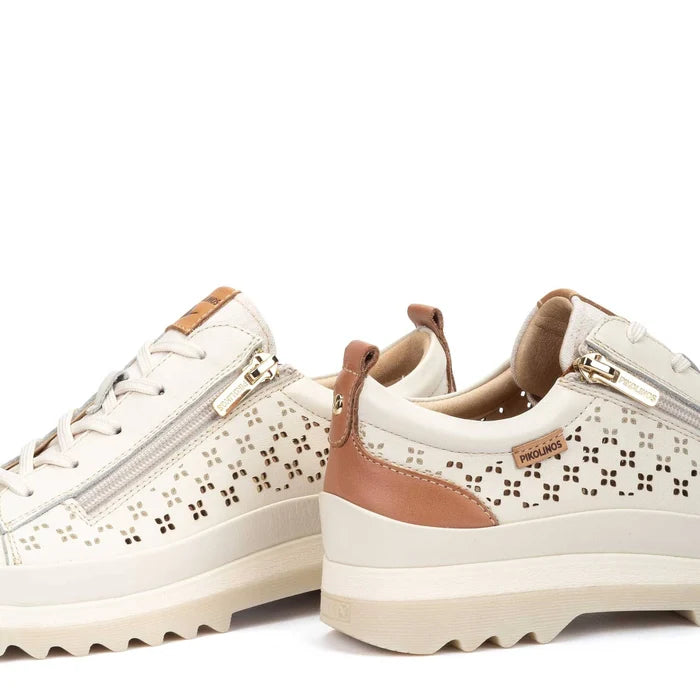 ZAPATO PIKOLINOS VIGO CREMALLERA NATA W3W 6841C1